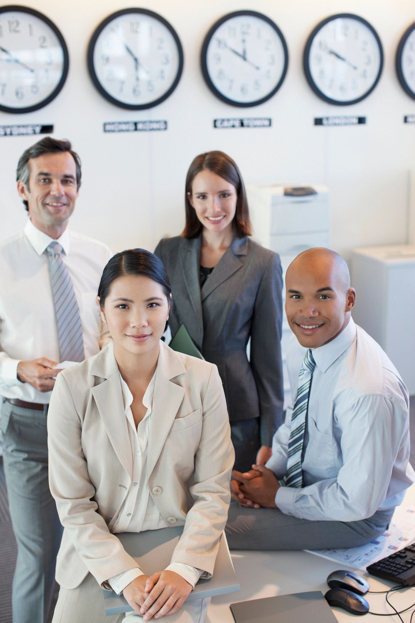 Professional team portrait representing vehicle sourcing at THT Autos